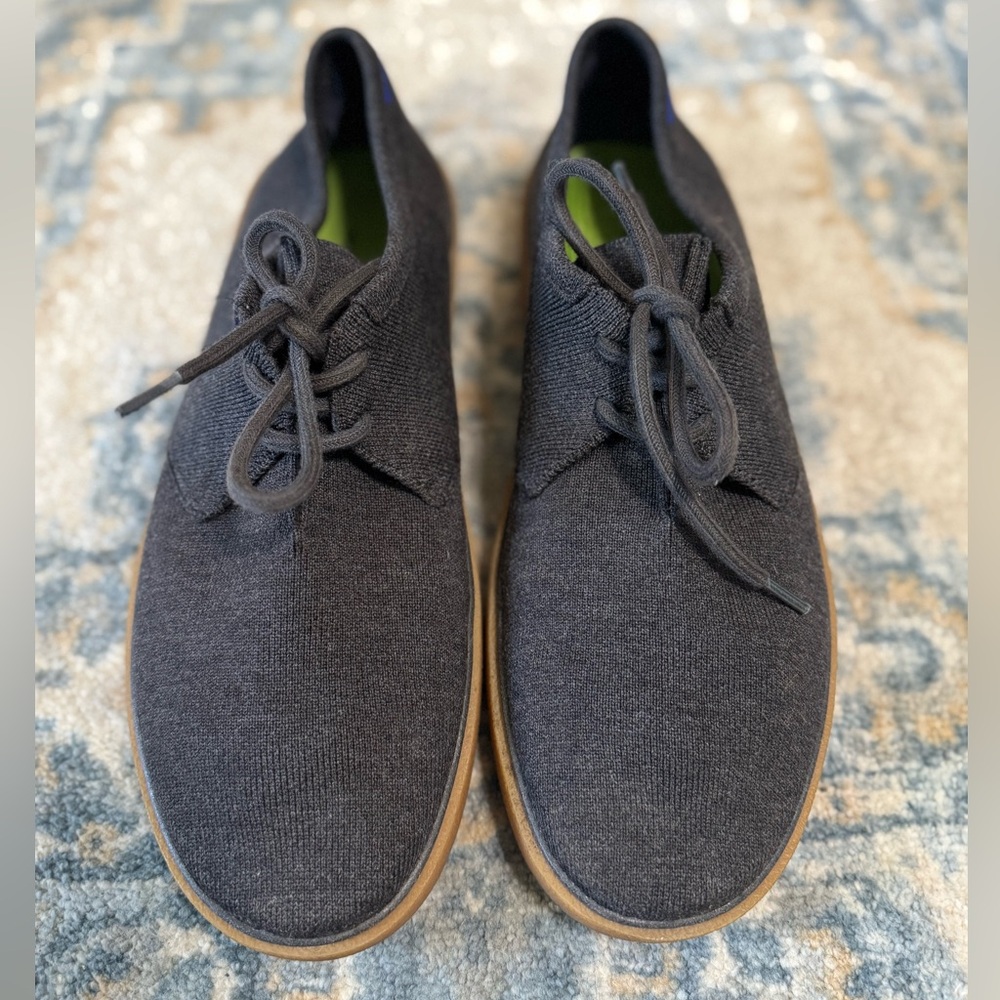 Rothy’s Men's Grey/Black Lace-Up Shoes size 13